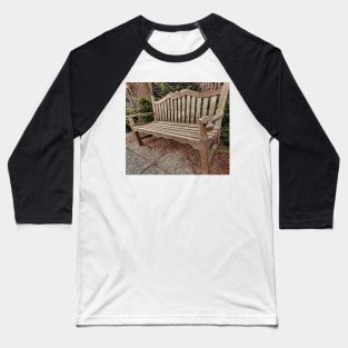 A wooden Bench Baseball T-Shirt